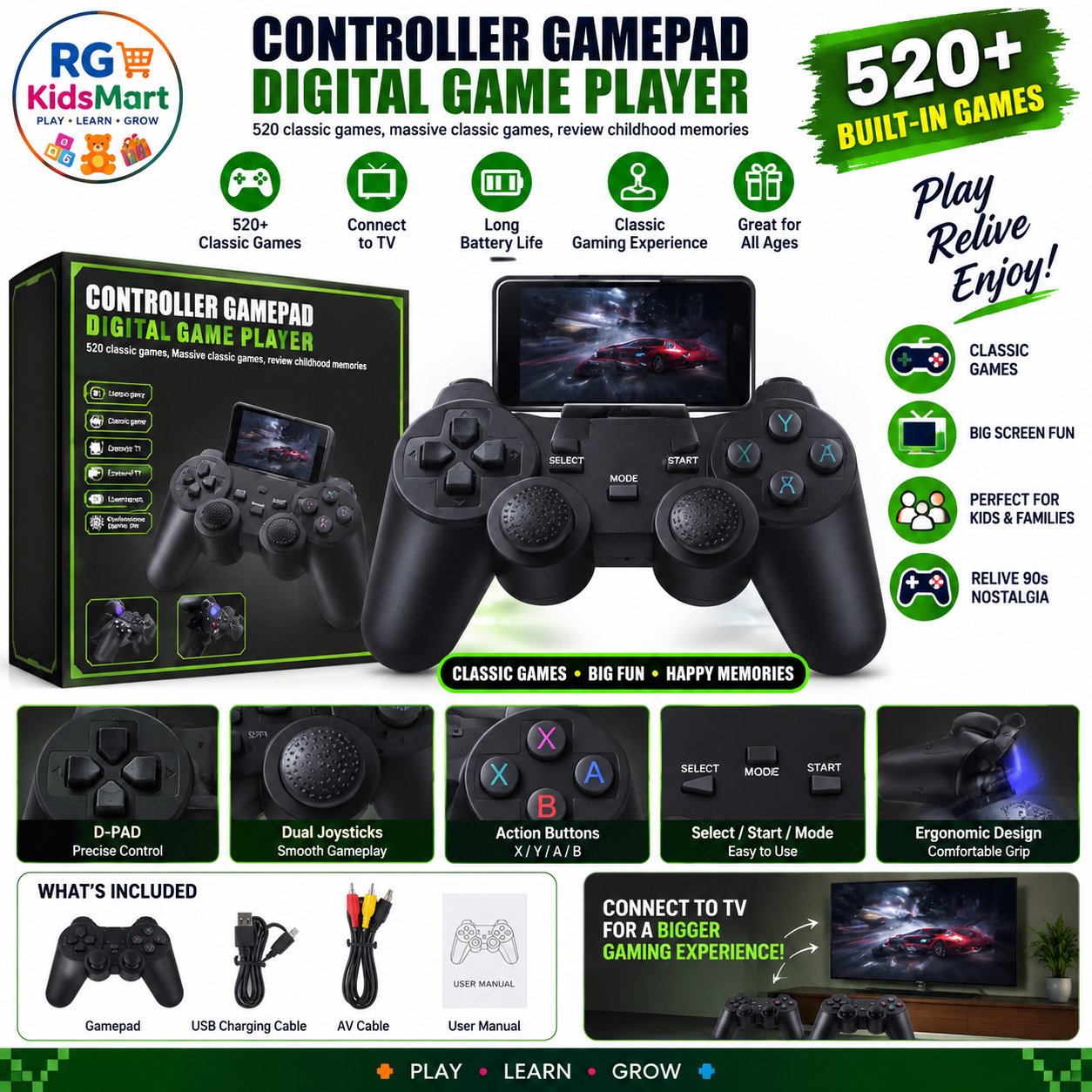 Gaming Console - Joystick  view 2