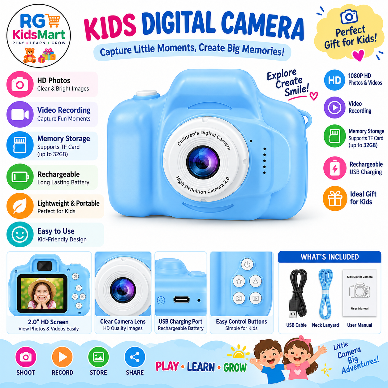 Kids Camera - Memory Storage’s  view 2
