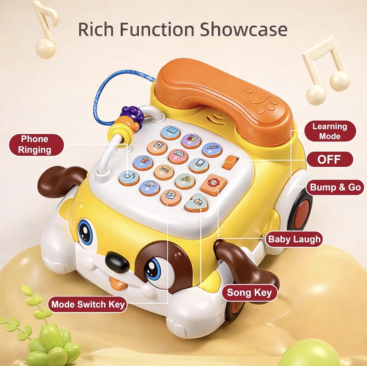 Education Dog Telephone view 2