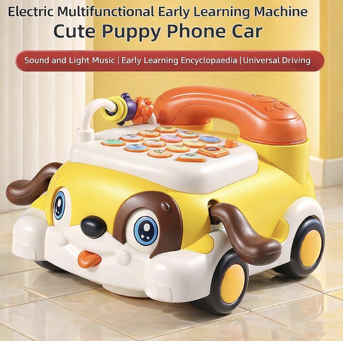 Education Dog Telephone view 3