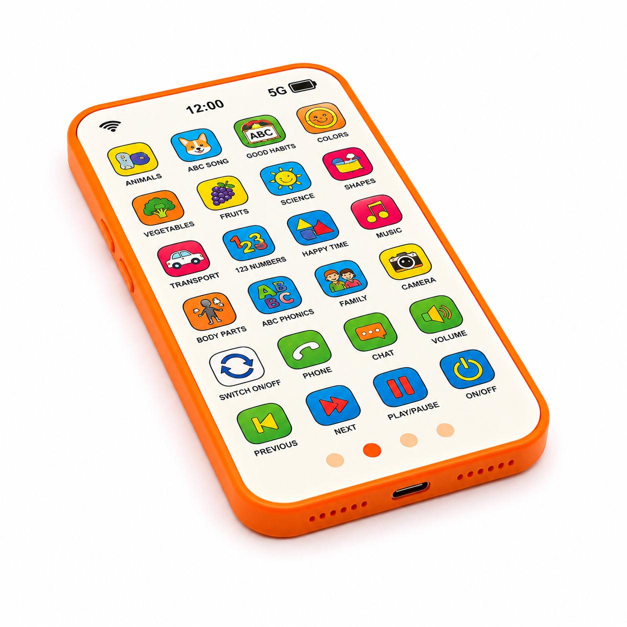 Educational kids phone with 10 Indian languages view 3