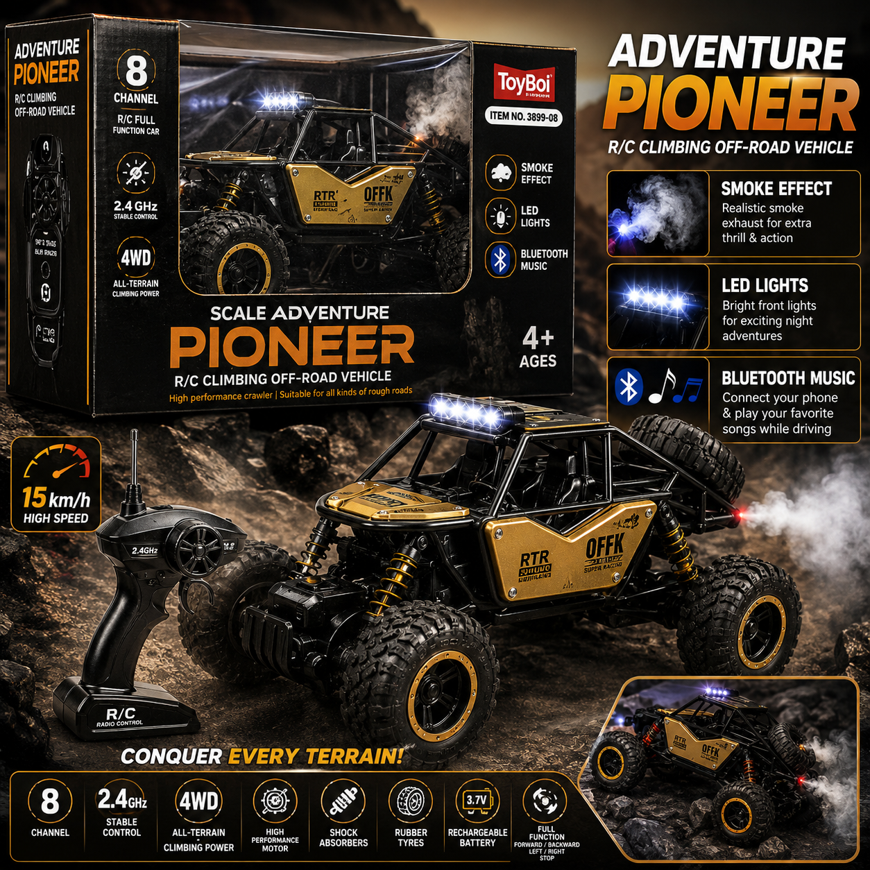 Rock Climber RC - Bluetooth