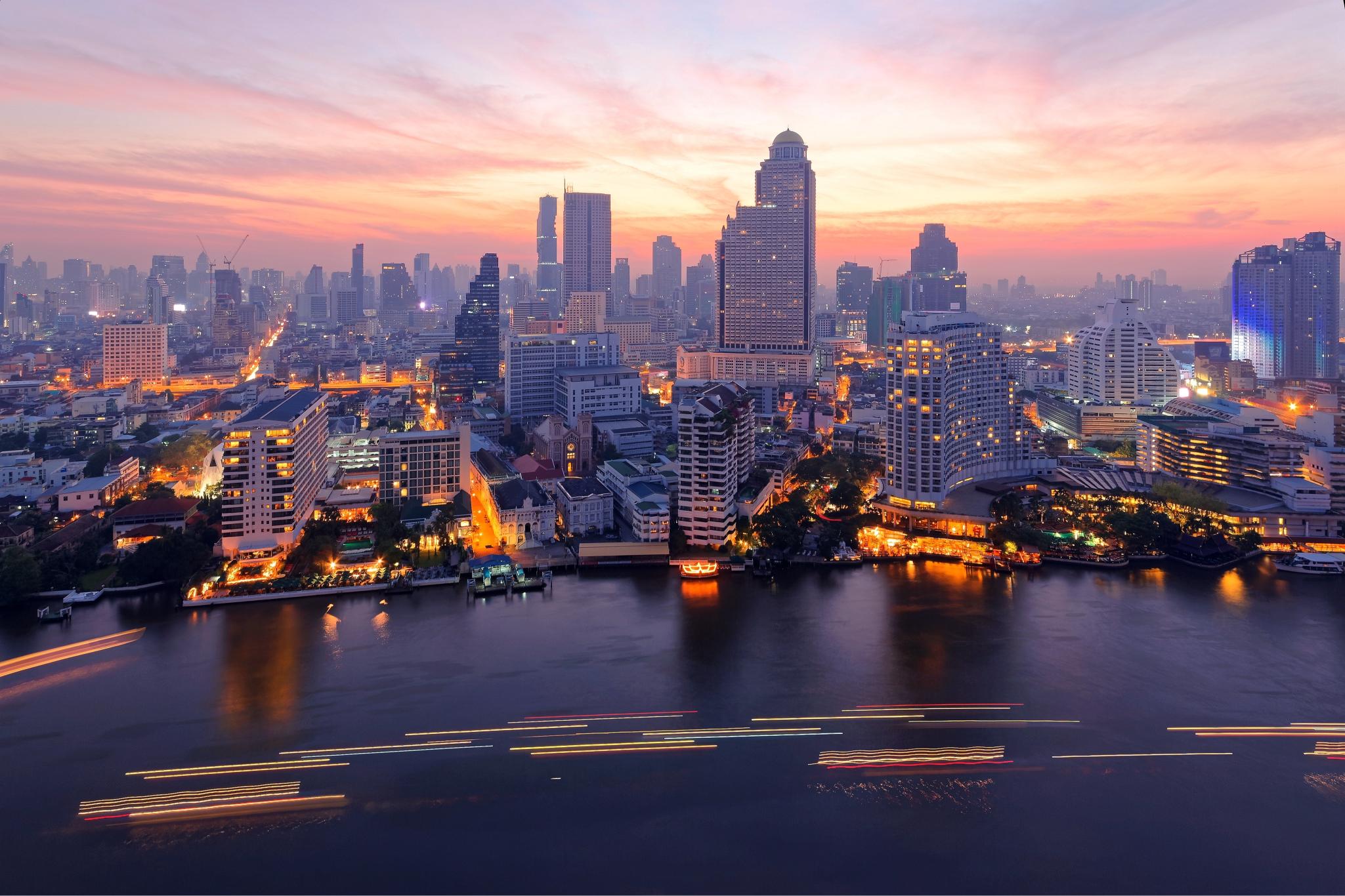 Riverside - one of the best areas to stay in Bangkok