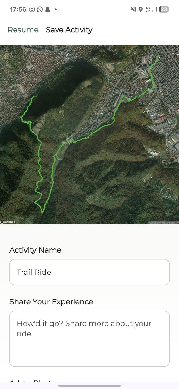 Shaua Tampei trail photo 1