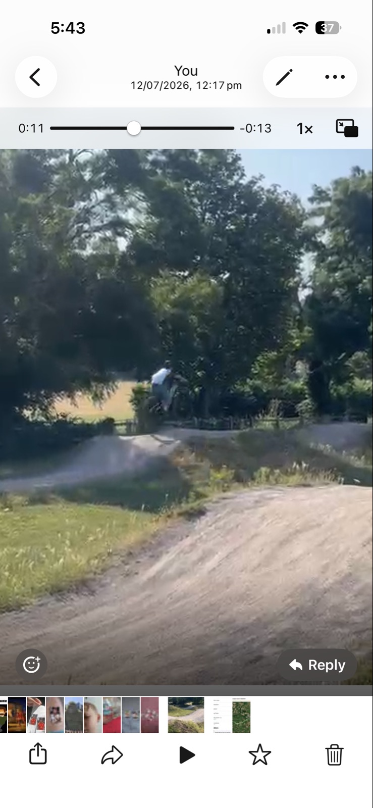Ham hill pump track trail photo 1