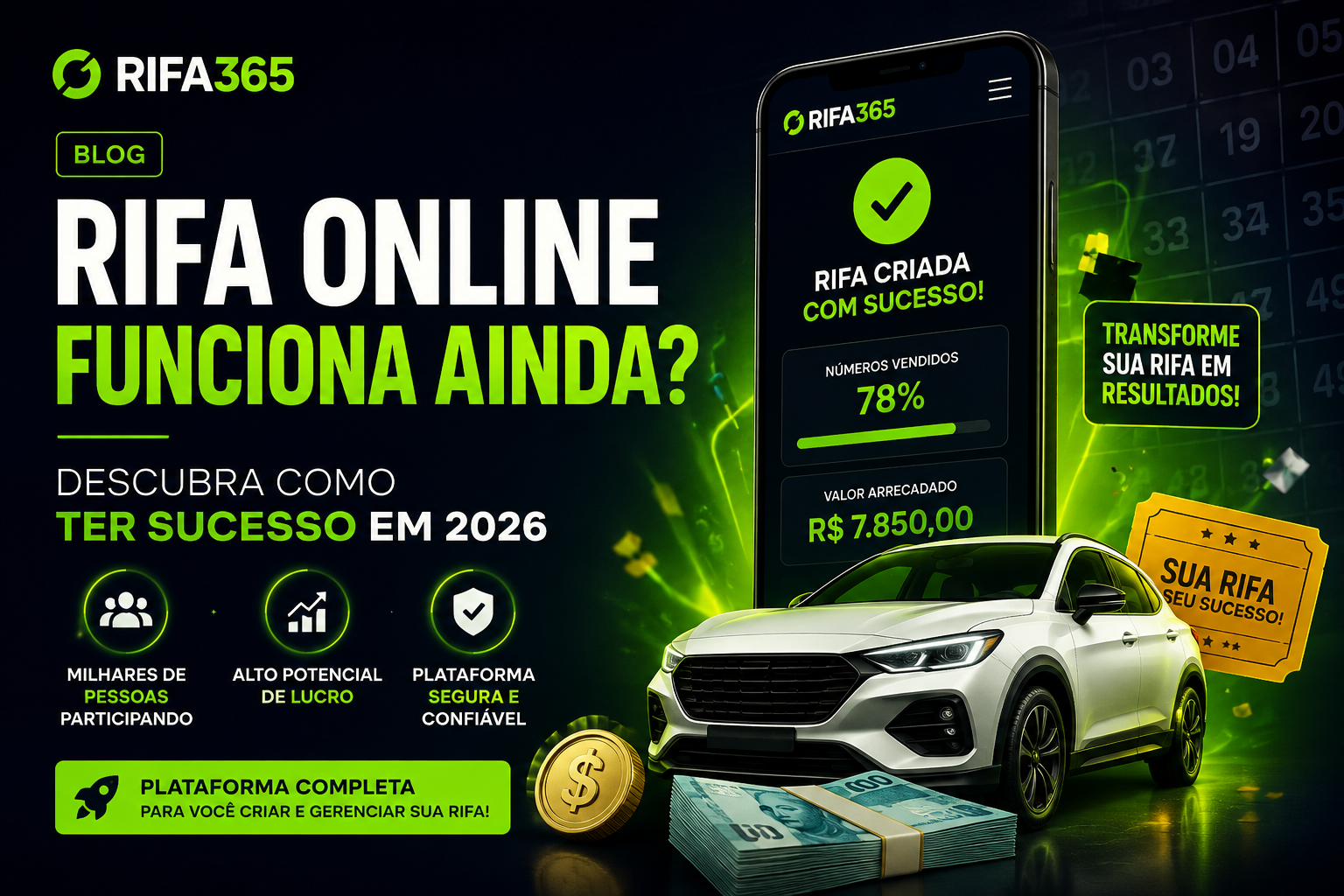 Rifa online funciona ainda? Descubra como ter sucesso em 2026