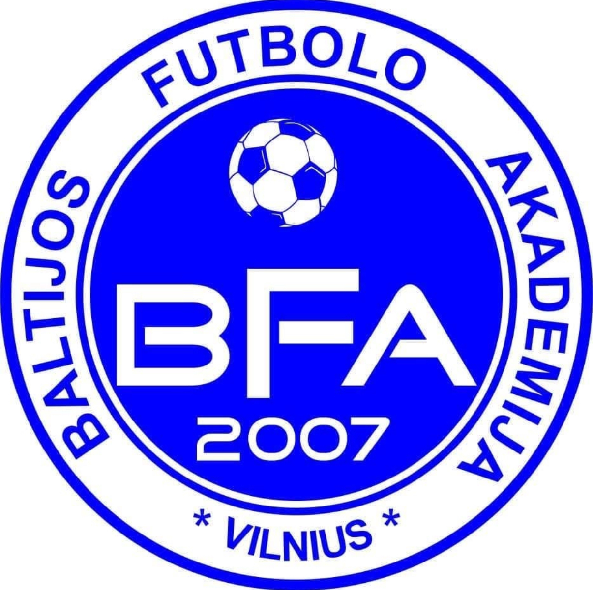Baltijos futbolo akademija  logo