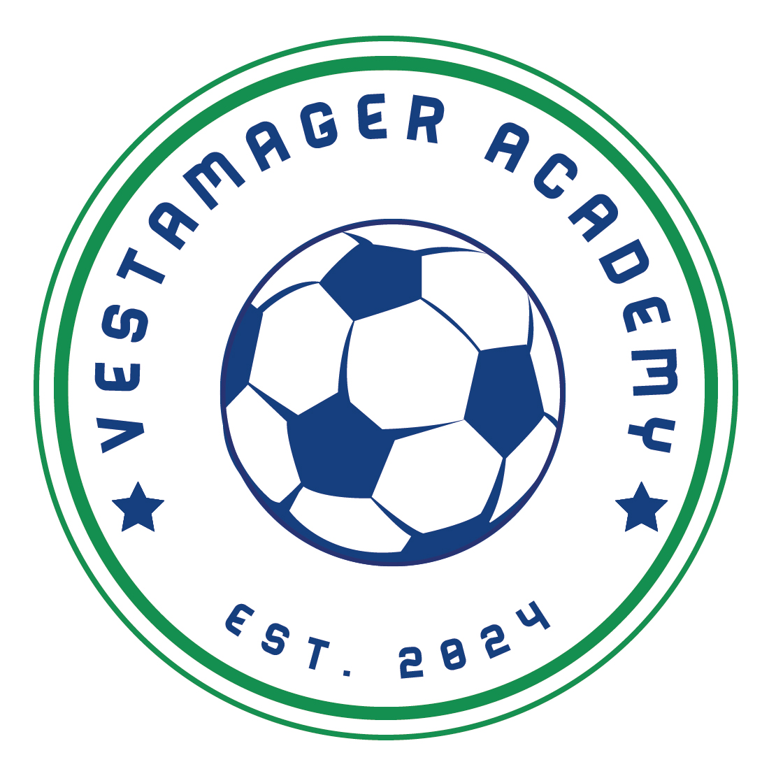 Vestamager Football Academy Logo