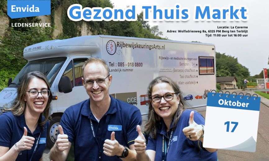 Event Gezond Thuis Markt 17 oktober 2024