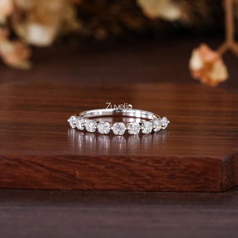 cushion cut engagement ring in platinum