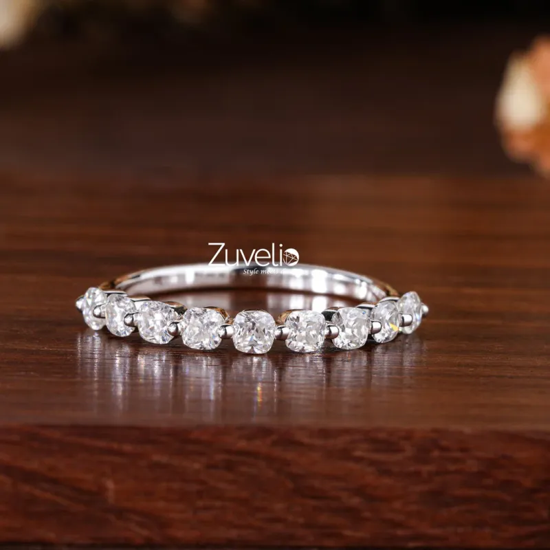 cushion cut engagement ring