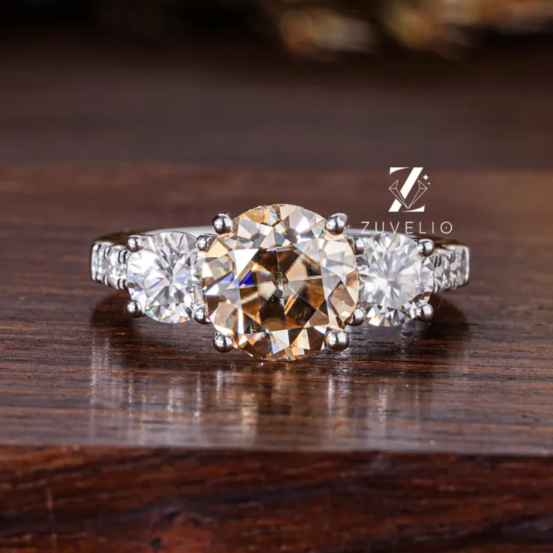  engagement ring in platinum