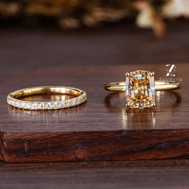 cushion cut engagement ring
