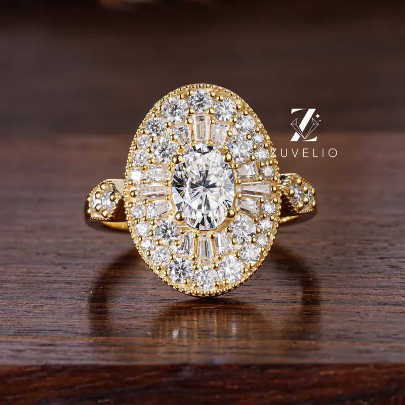 oval cut engagement ring