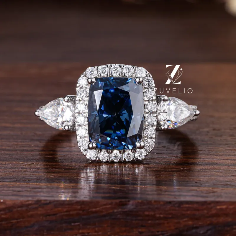 round cut engagement ring
