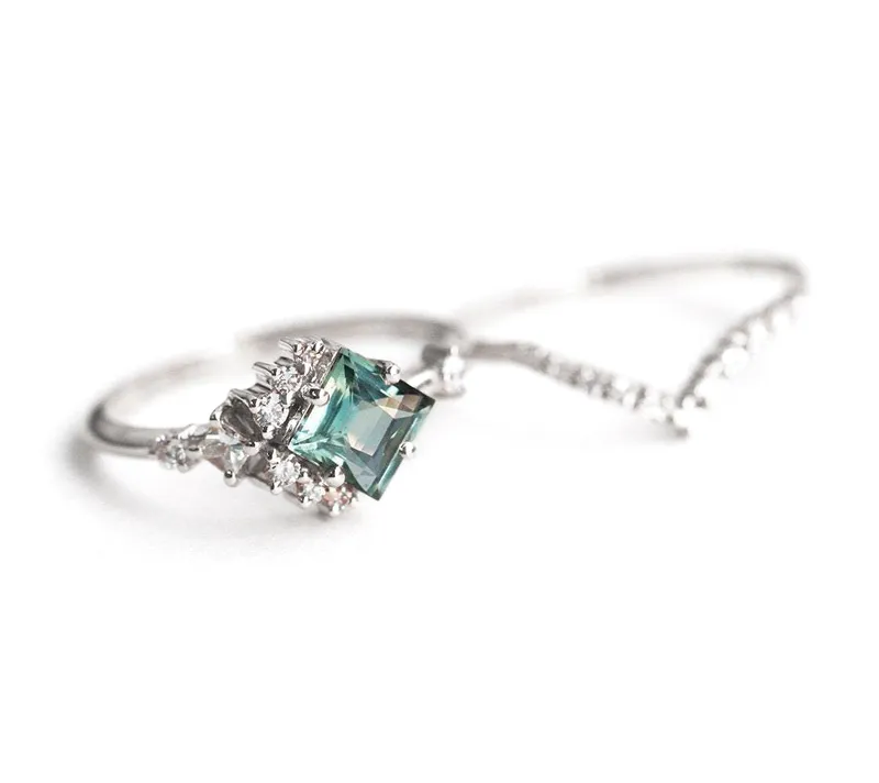 AIMEE SAPPHIRE DIAMOND RING vy 11