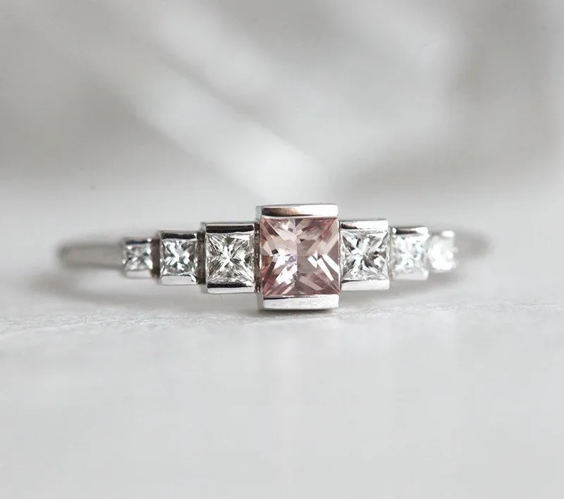 Aletta Teal Sapphire Diamond Ring vy 8