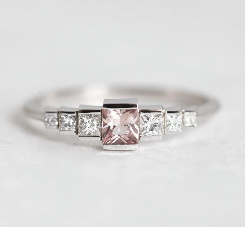 Aletta Teal Sapphire Diamond Ring vy 9