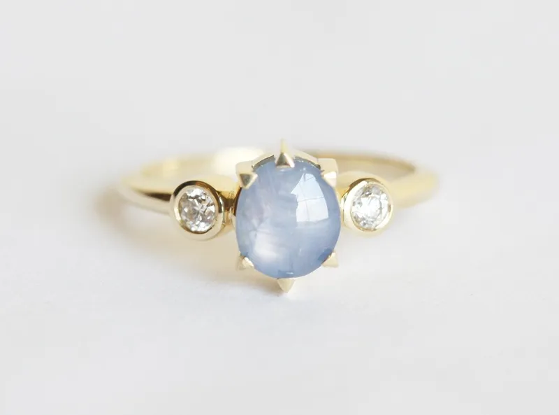 Alina Sapphire Diamond Ring vy 2