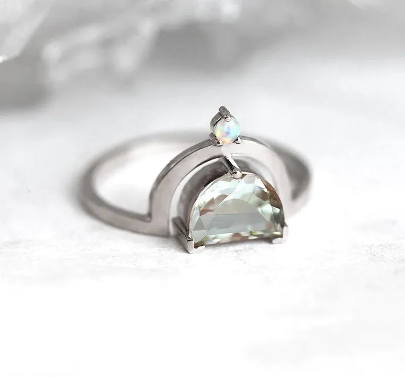 Amethyst Ring, Opal Ring view 7