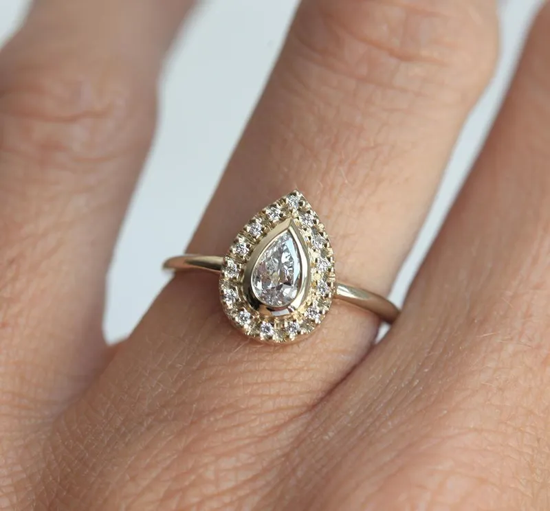 Andie Engagement Ring, Diamond Engagement Ring vy 4