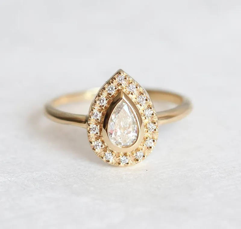Andie Engagement Ring, Diamond Engagement Ring vy 5