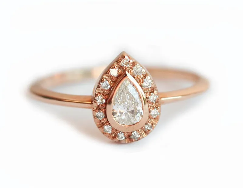 Andie Engagement Ring, Diamond Engagement Ring vy 9