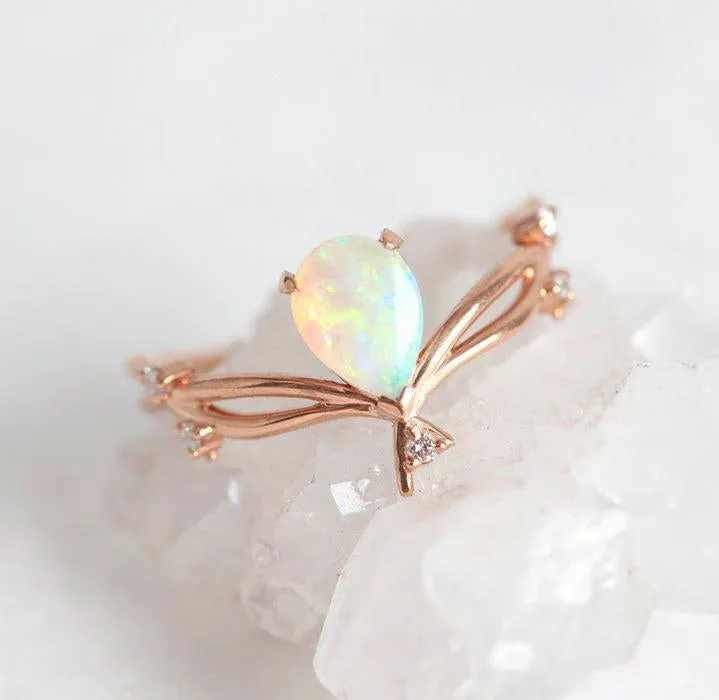 Arizona Pear Opal Ring vy 11