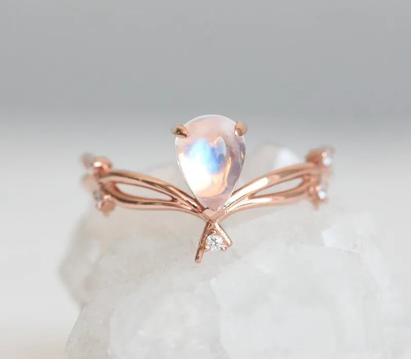 Arizona Pear Opal Ring vy 4