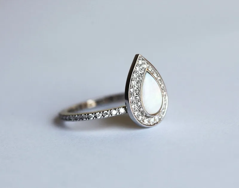 AUSTIN OPAL RING view 2