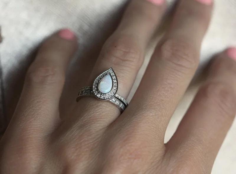 AUSTIN OPAL RING view 4