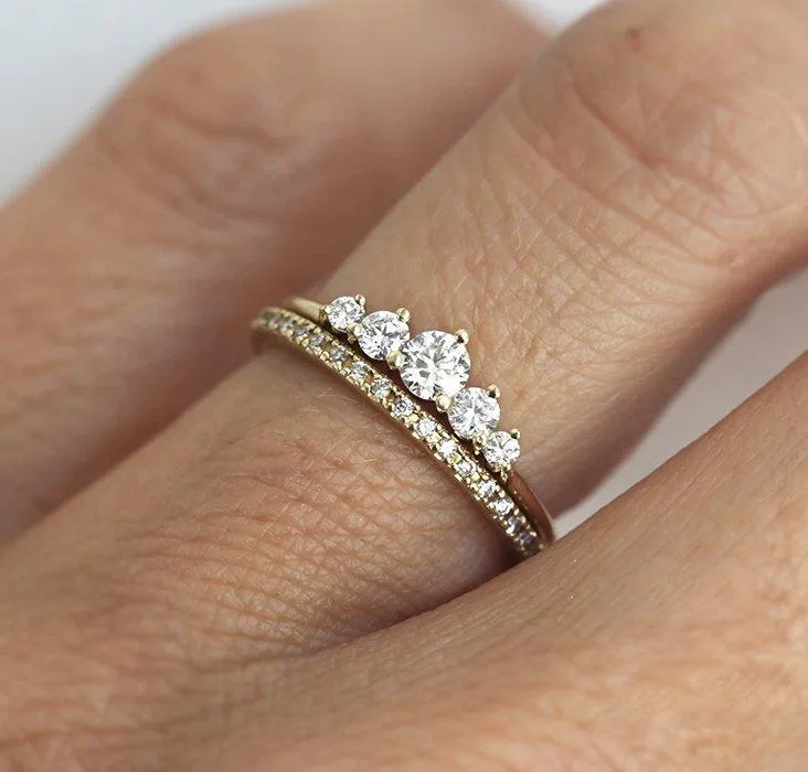 Azra Diamond Ring view 10