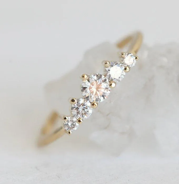 Azra Diamond Ring view 11