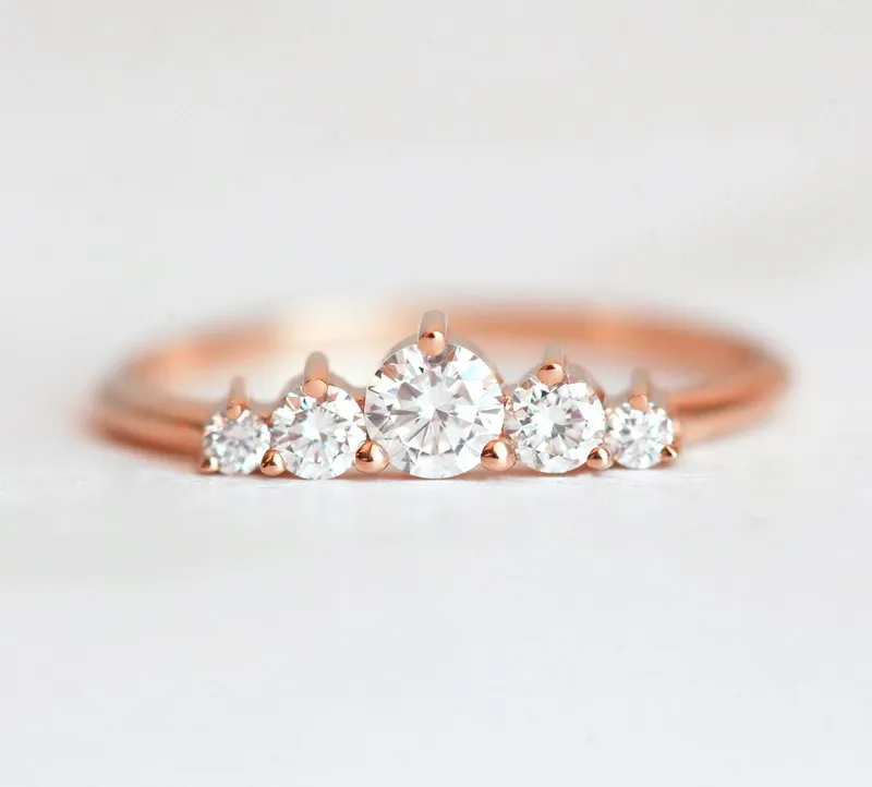 Azra Diamond Ring view 12