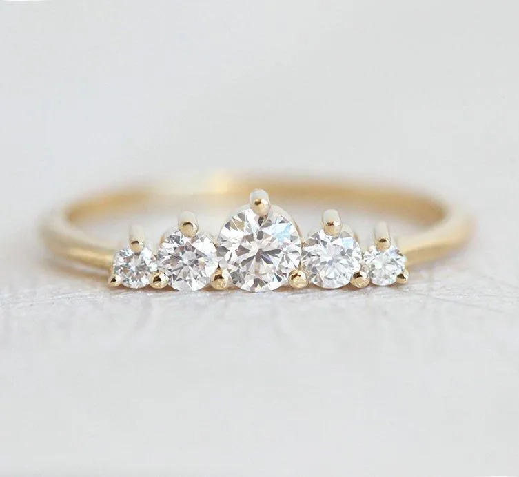 Azra Diamond Ring view 5