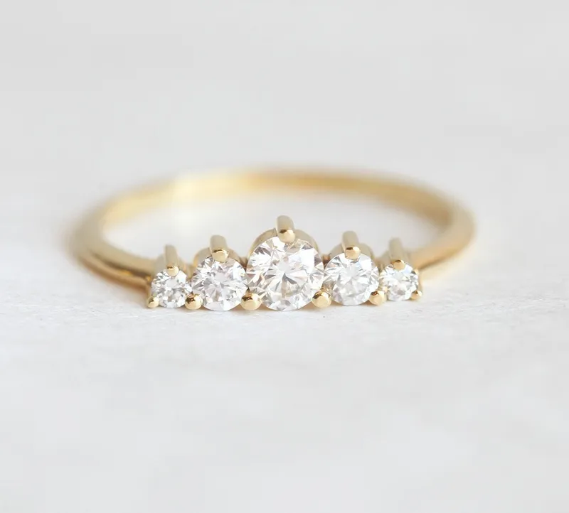 Azra Diamond Ring view 6