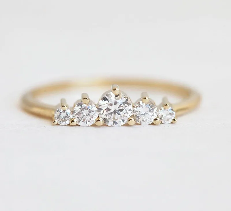 Azra Diamond Ring view 7