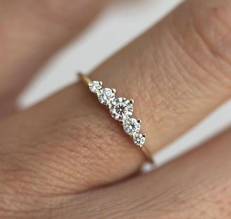 Azra Diamond Ring view 9