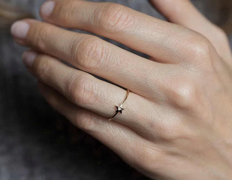 BERNADETTE OPAL RING view 3