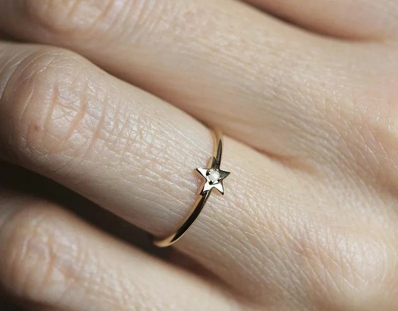 BERNADETTE OPAL RING view 4