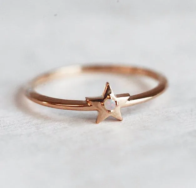 BERNADETTE OPAL RING view 5
