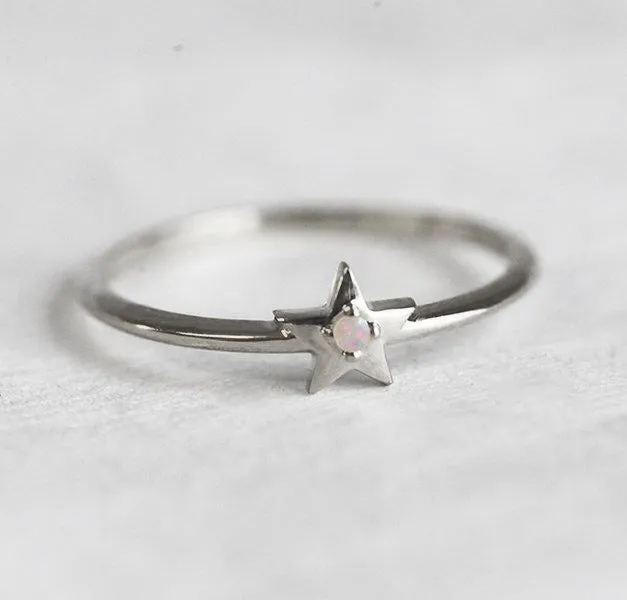 BERNADETTE OPAL RING view 6