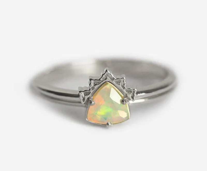 Bernice Trillion Opal Ring Set vy 7