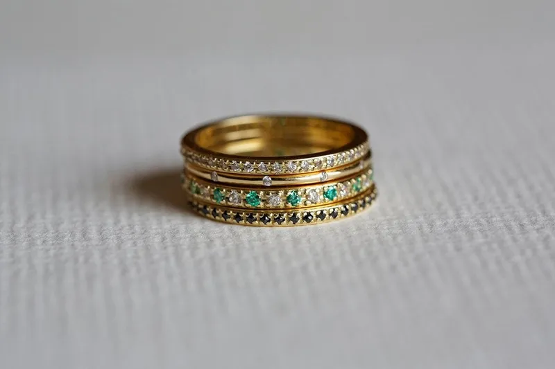 Blue Topaz Ring, Birthstone Ring view 4