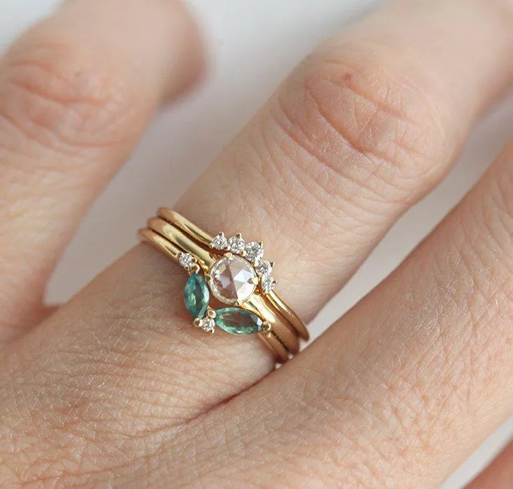 Bridget Alexandrite Ring Set vy 10