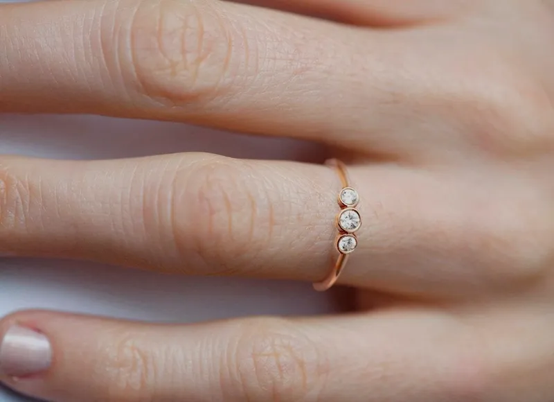 Brielle Diamond Ring view 2