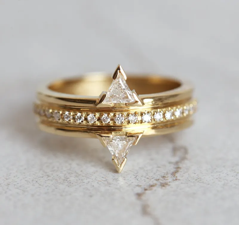 CLARA DIAMOND RING view 2