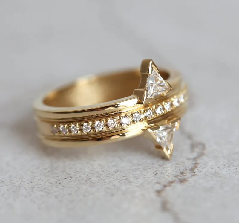 CLARA DIAMOND RING view 5