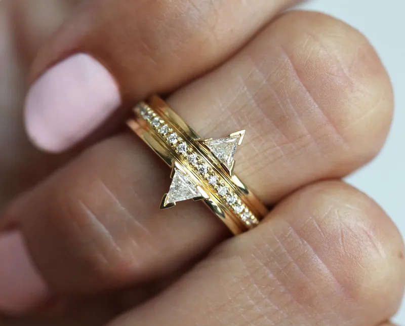CLARA DIAMOND RING view 6