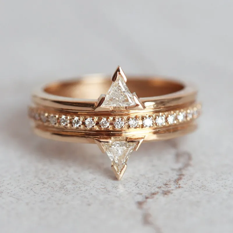 CLARA DIAMOND RING view 8